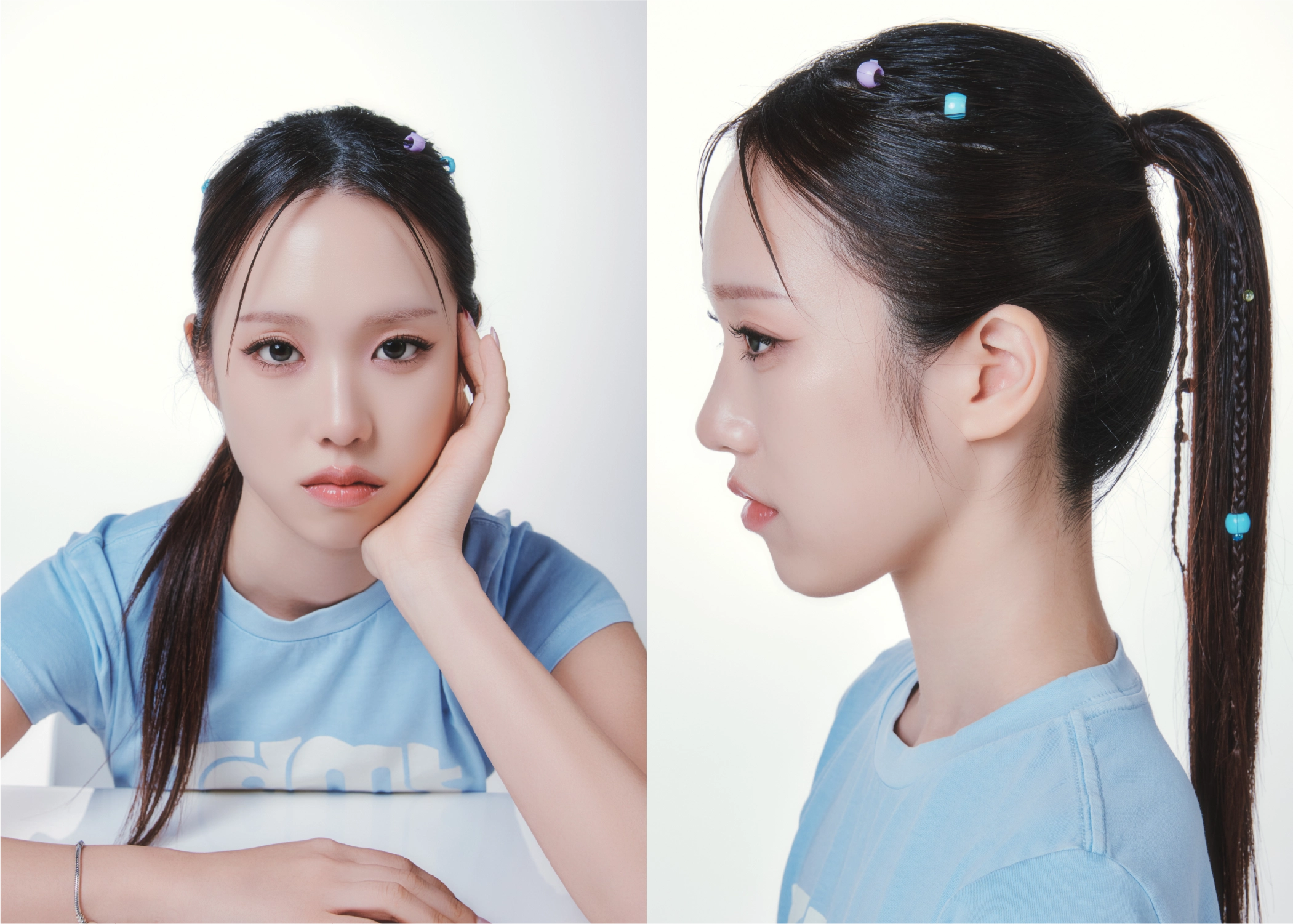 컬러 메이크업 룩