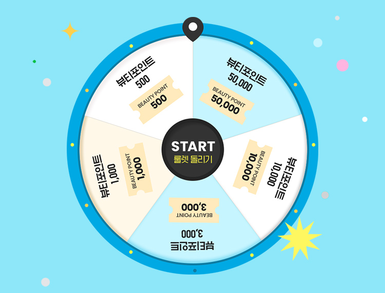 주말 룰렛을 돌려라!