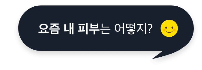 요즘 내 피부는 어떻지?