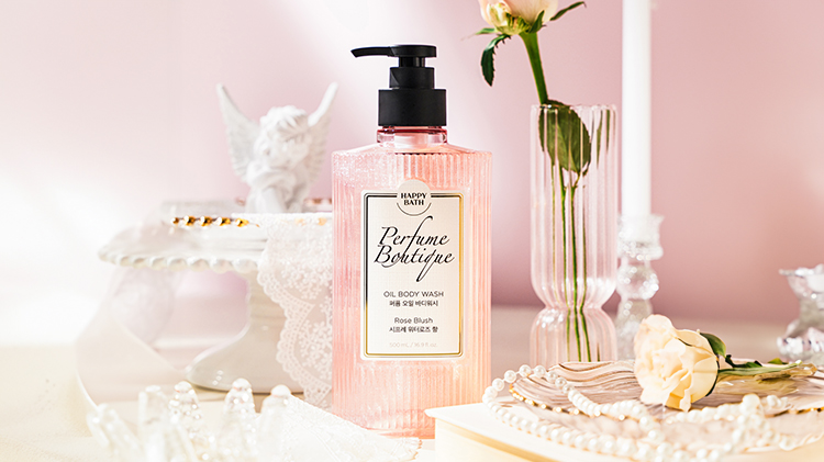 [해피바스] 프랑스 향료사 공동개발, 퍼퓸부티크 바디&헤어미스트