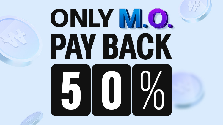 [통합] ONLY M.O. 50% PAYBACK - 지금 신청하세요!