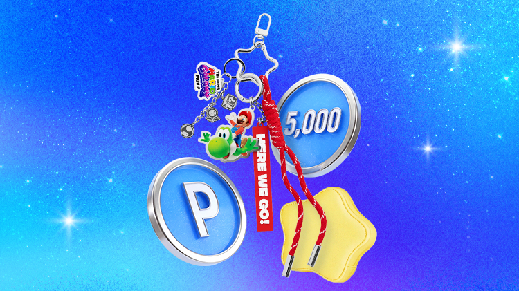 [아세페] 5,000P 즉시 적립! 첫구매 20% 쿠폰 + 슈퍼마리오 갤럭시 키링까지!