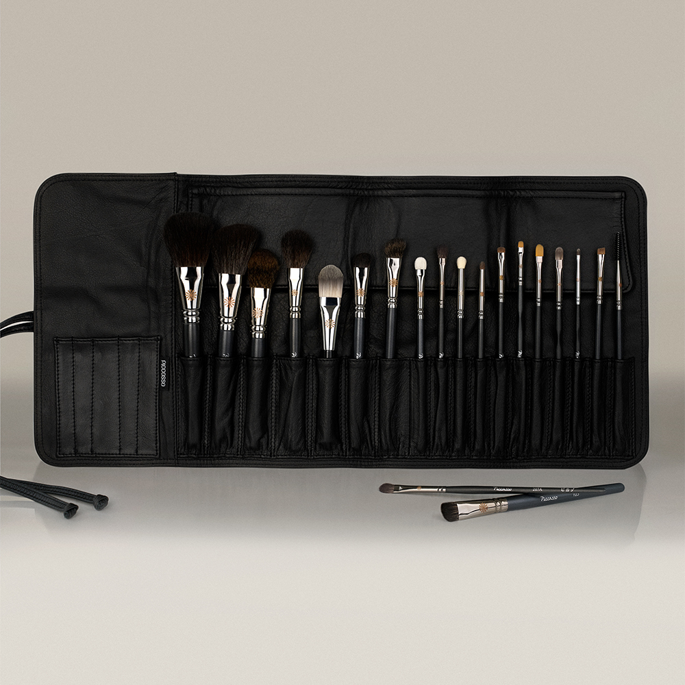 PICOASSO メイクブラシセット ブラック SIXPLUS シックスプラス メイクブラシ 5本セット- 今すぐ買う