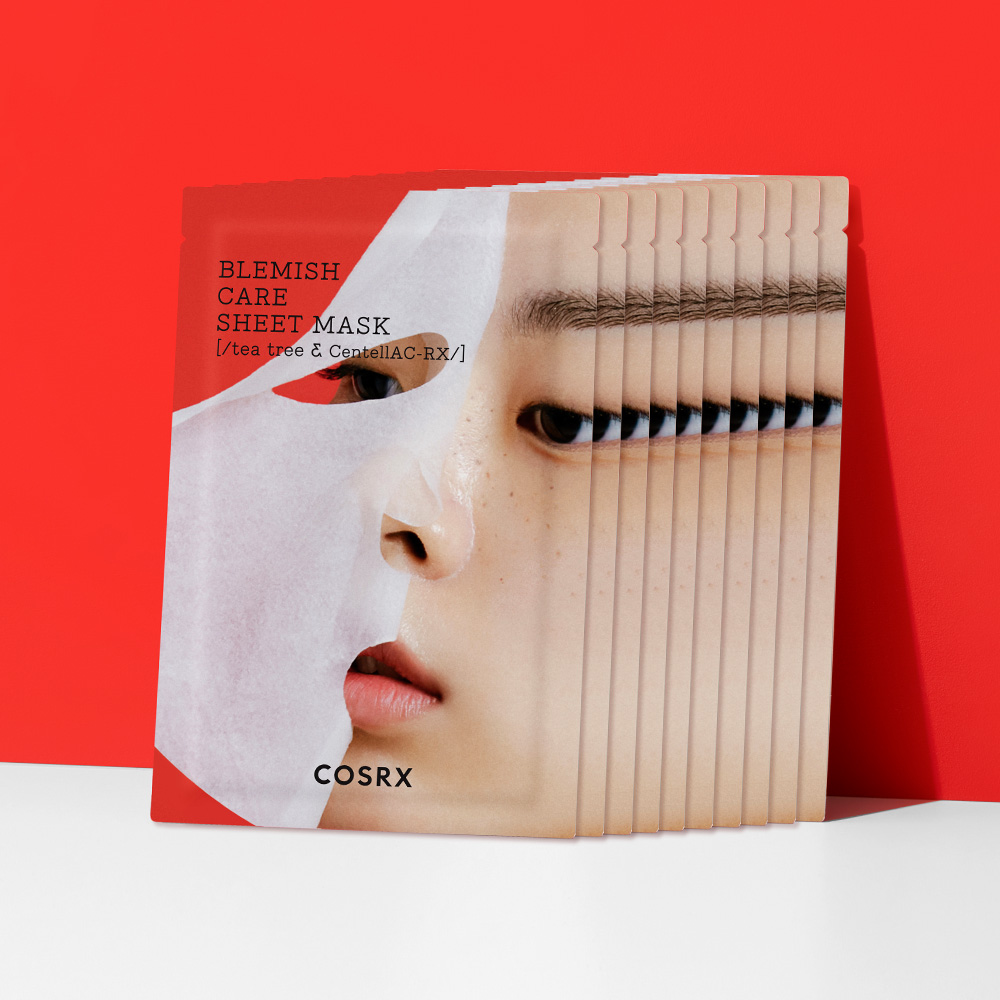 [유통기한 임박상품/묶음 구성] 에이씨 컬렉션 블레미쉬 케어 시트 마스크 10매