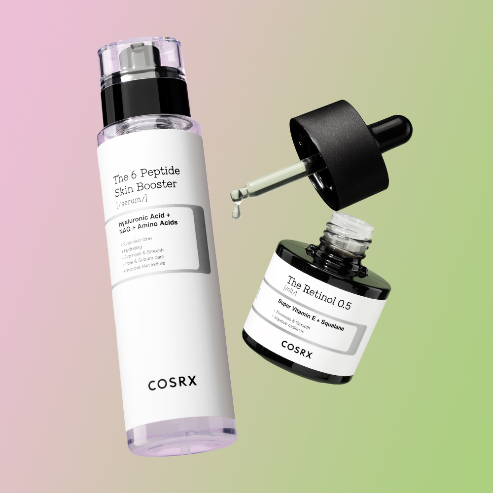 [세트] 레티놀 0.5 부스터 세트 (레티놀 0.5 오일 20ml+펩타이드 세럼 150ml)