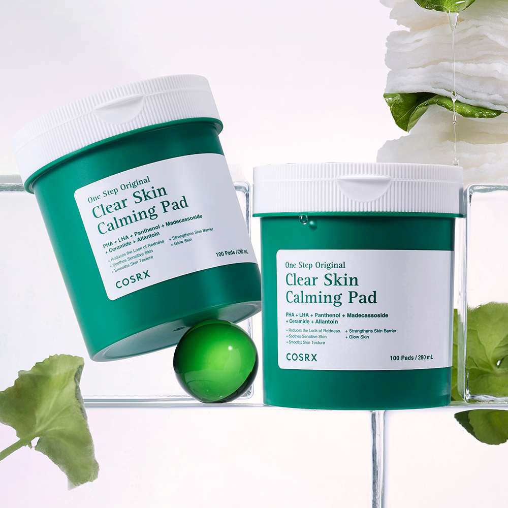원스텝 오리지널 클리어 스킨 카밍 패드 100매, 2개