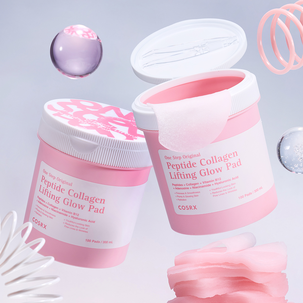원스텝 오리지널 펩타이드 콜라겐 리프팅 글로우 패드 100매, 2개