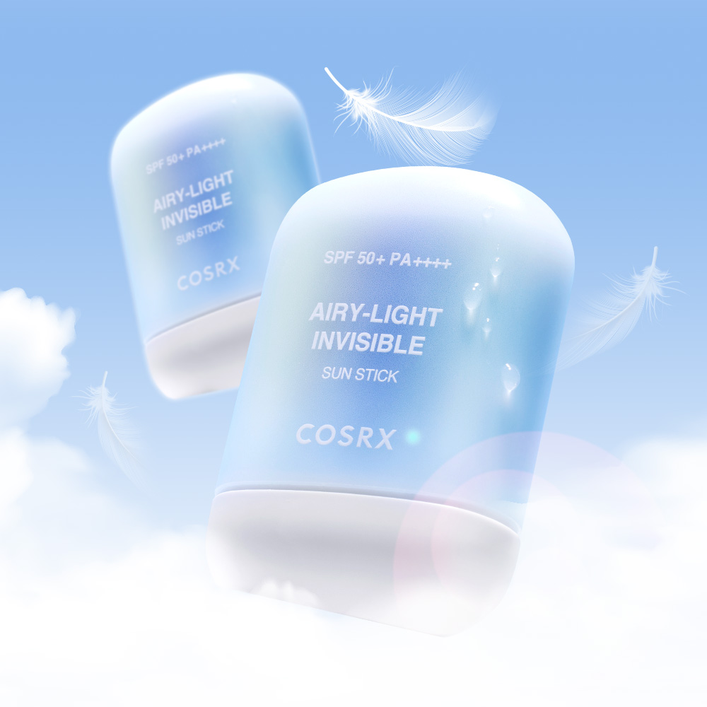 코스알엑스 에어리-라이트 인비저블 선스틱 SPF50+ PA++++ 19g, 2개