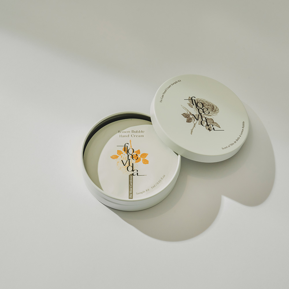 플로레비다 더로즈가드너 향기 좋은 비건 핸드크림 샘플키트 1g 8매