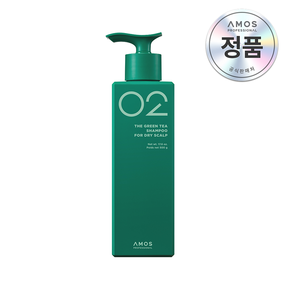 녹차실감 샴푸 중건성 두피용 500g 상품 이미지 1