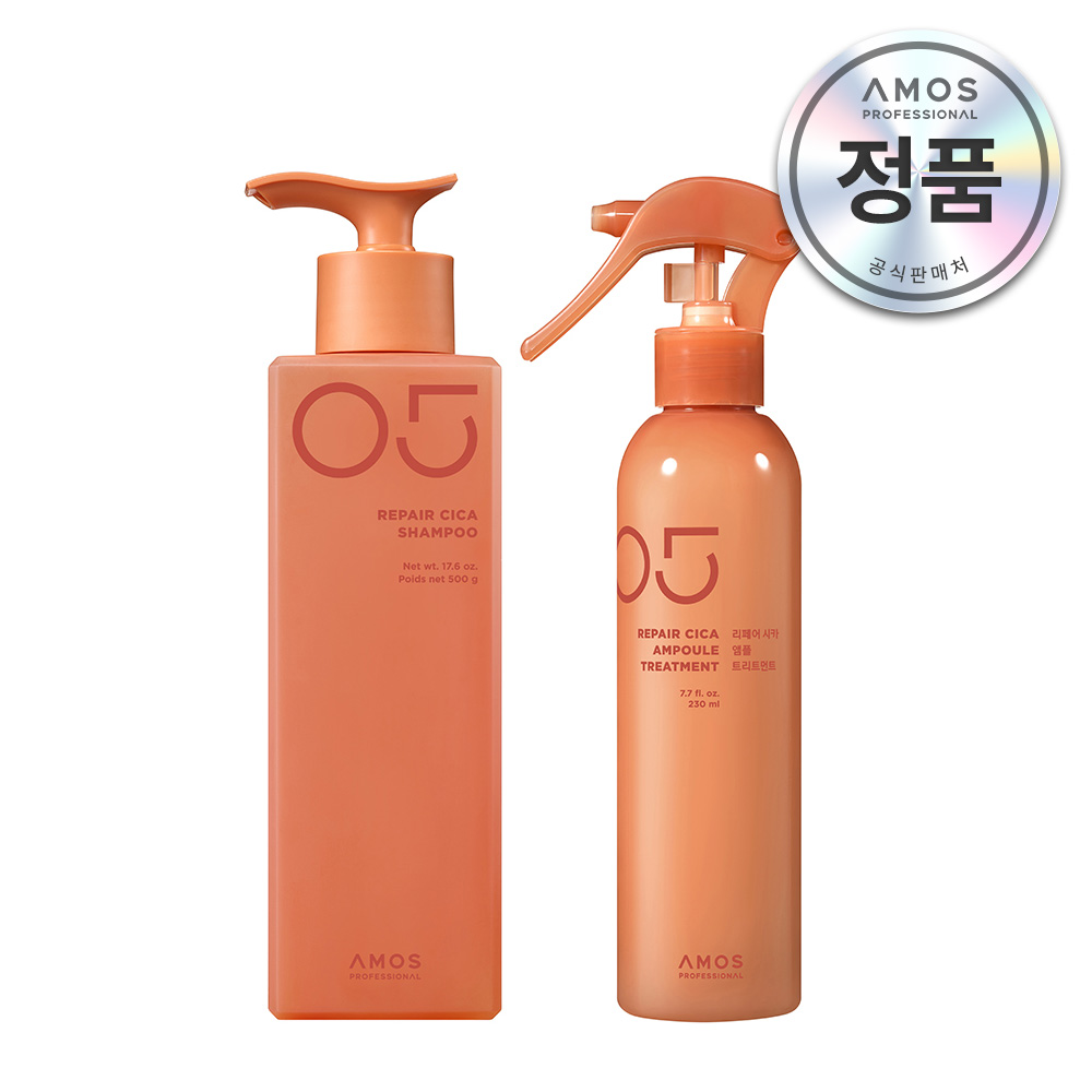 리페어 시카 데일리 케어 세트(샴푸&노워시 트리트먼트) 상품 이미지 1