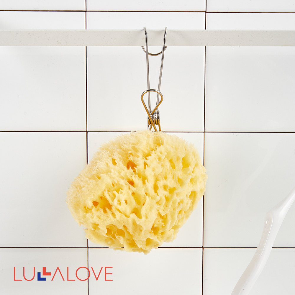 룰라러브 바디용 천연해면 스펀지 레귤러 2개 9~10cm