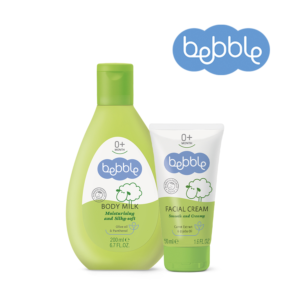 [자연주의베블] 베블 바디밀크(200ml)+페이셜크림