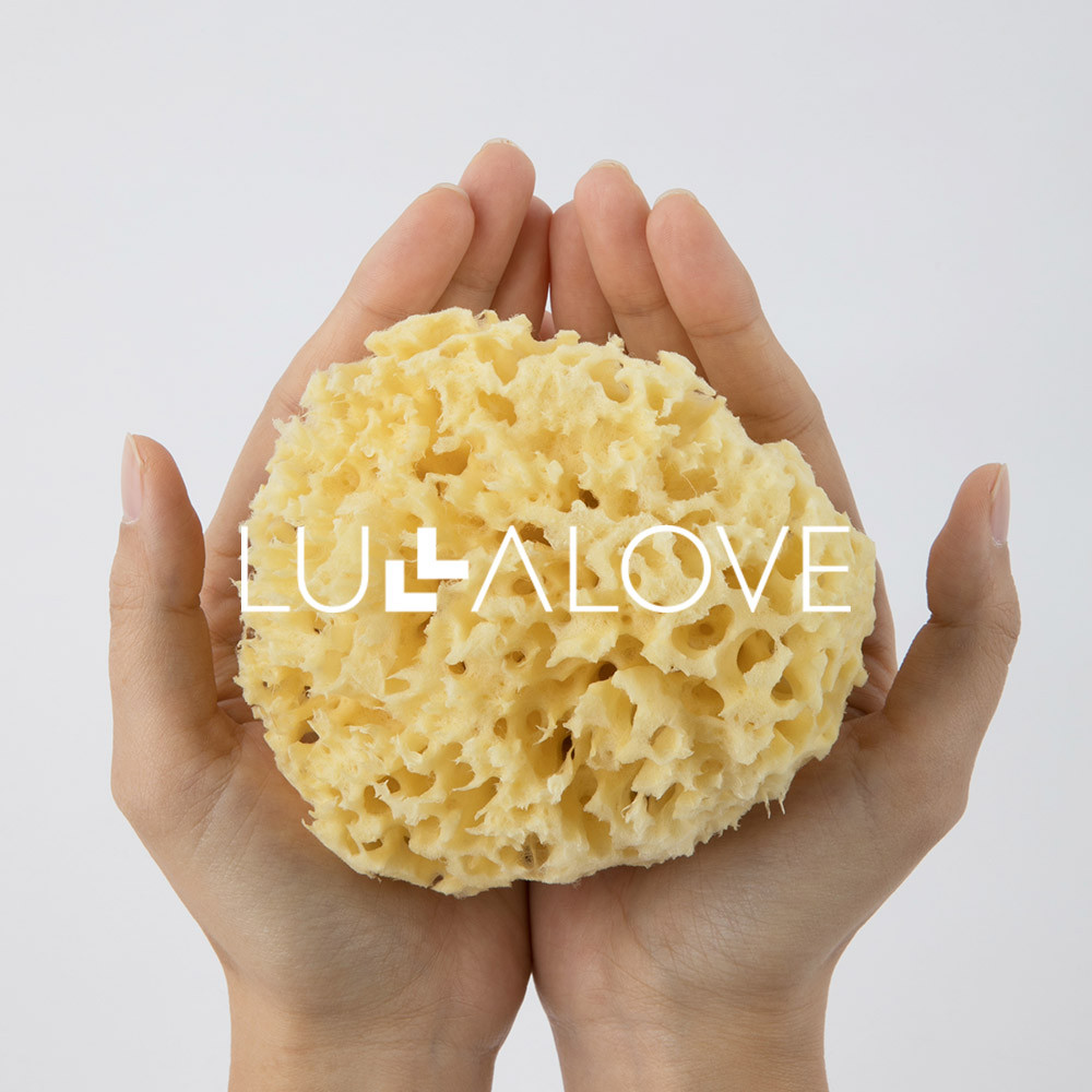 룰라러브 프리미엄 천연해면 스펀지 (바디용/extra soft) (건조클립 증정)
