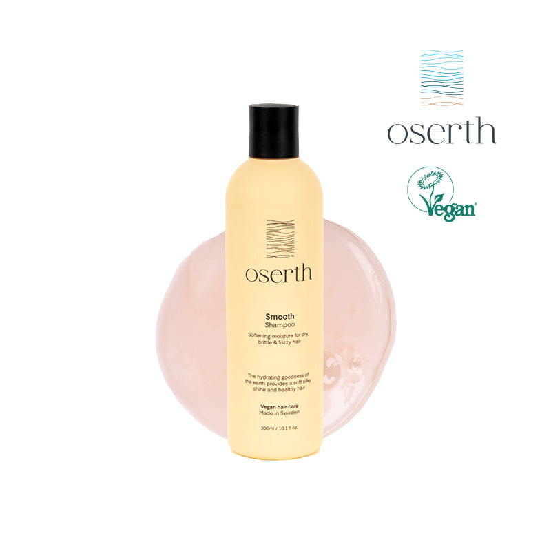 From Sweden 오쎄르 smooth 실키 샴푸 300ml (푸석한 건조한모발용)