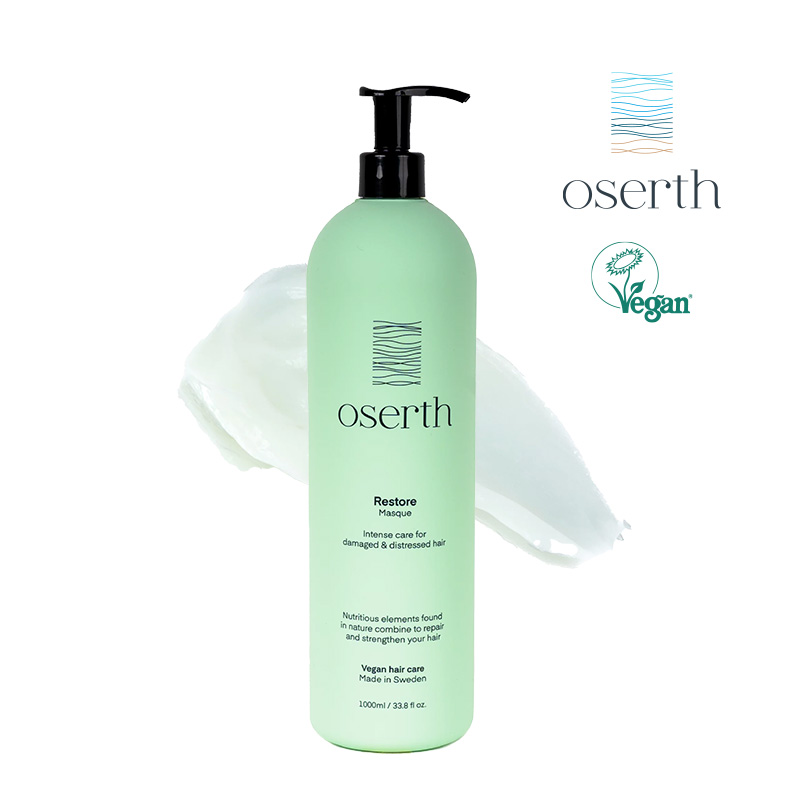 From Sweden 오쎄르 restore 리페어 트리트먼트 마스크 1000ml (손상모발용)