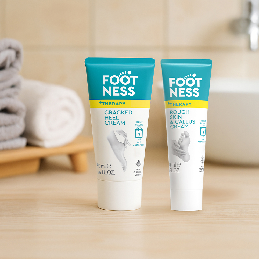 [풋네스] 풋 테라피 케어 SET (굳은살제거크림 30ml+뒤꿈치 초보습 크림 50ml)