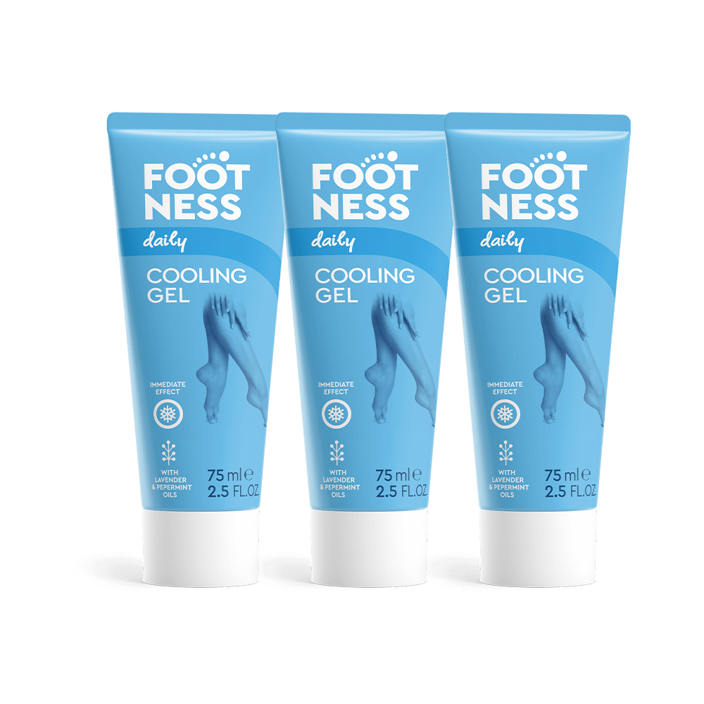 풋네스 다리 붓기제거 스포츠 마사지 쿨링젤 3개입