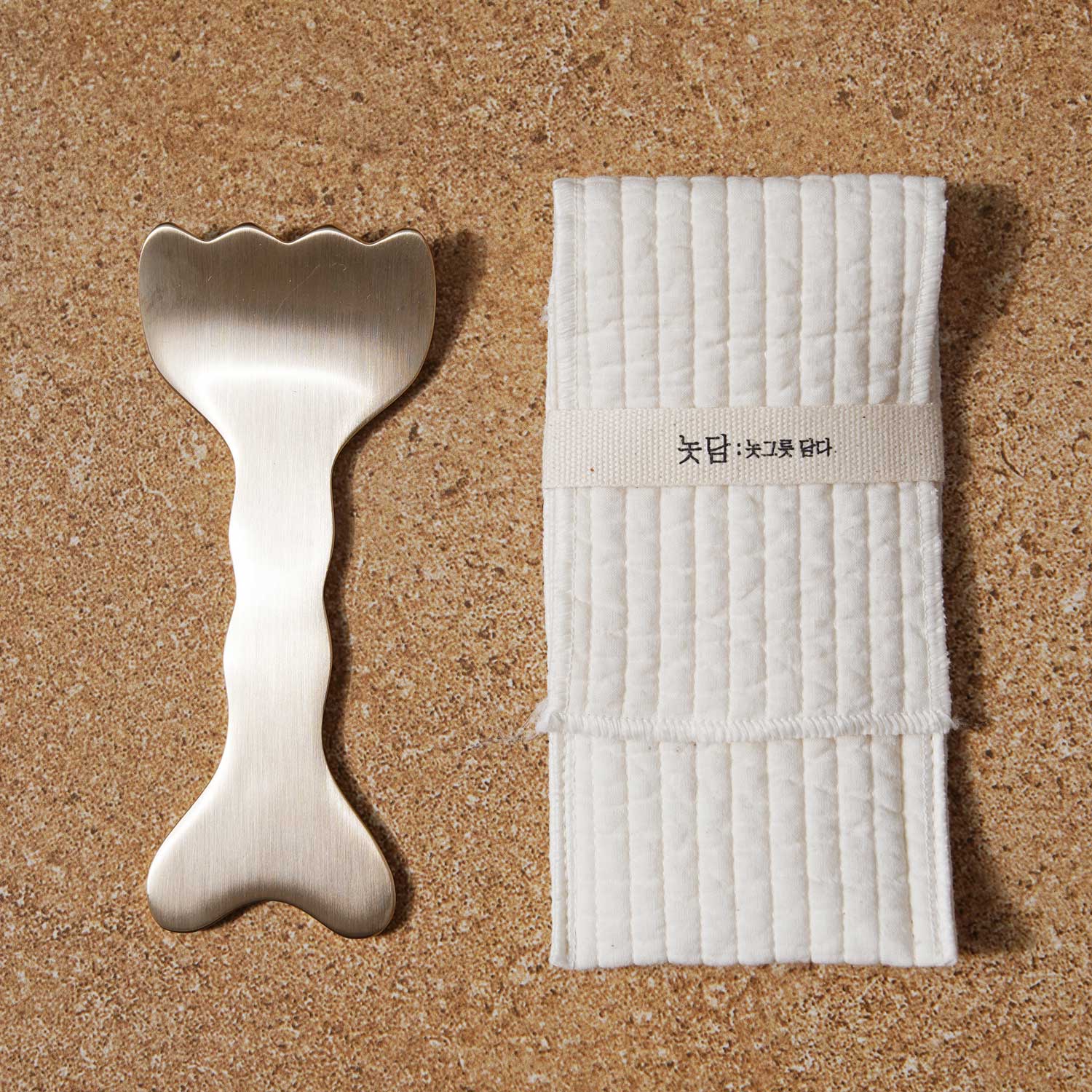 방짜유기 튤립 괄사 마사지기 약)6.1 x 14.5 cm 상품 이미지 5