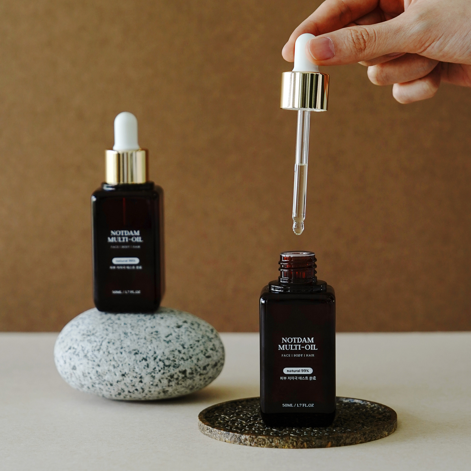 놋담 괄사 마사지기 전용 멀티오일 50ml 50ml 상품 이미지 4