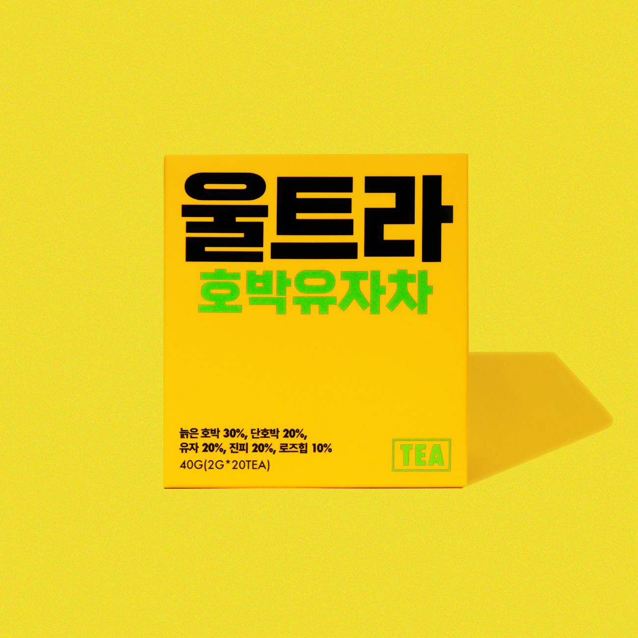 울트라 호박유자차 (2g x 20개입) 상품 이미지 3