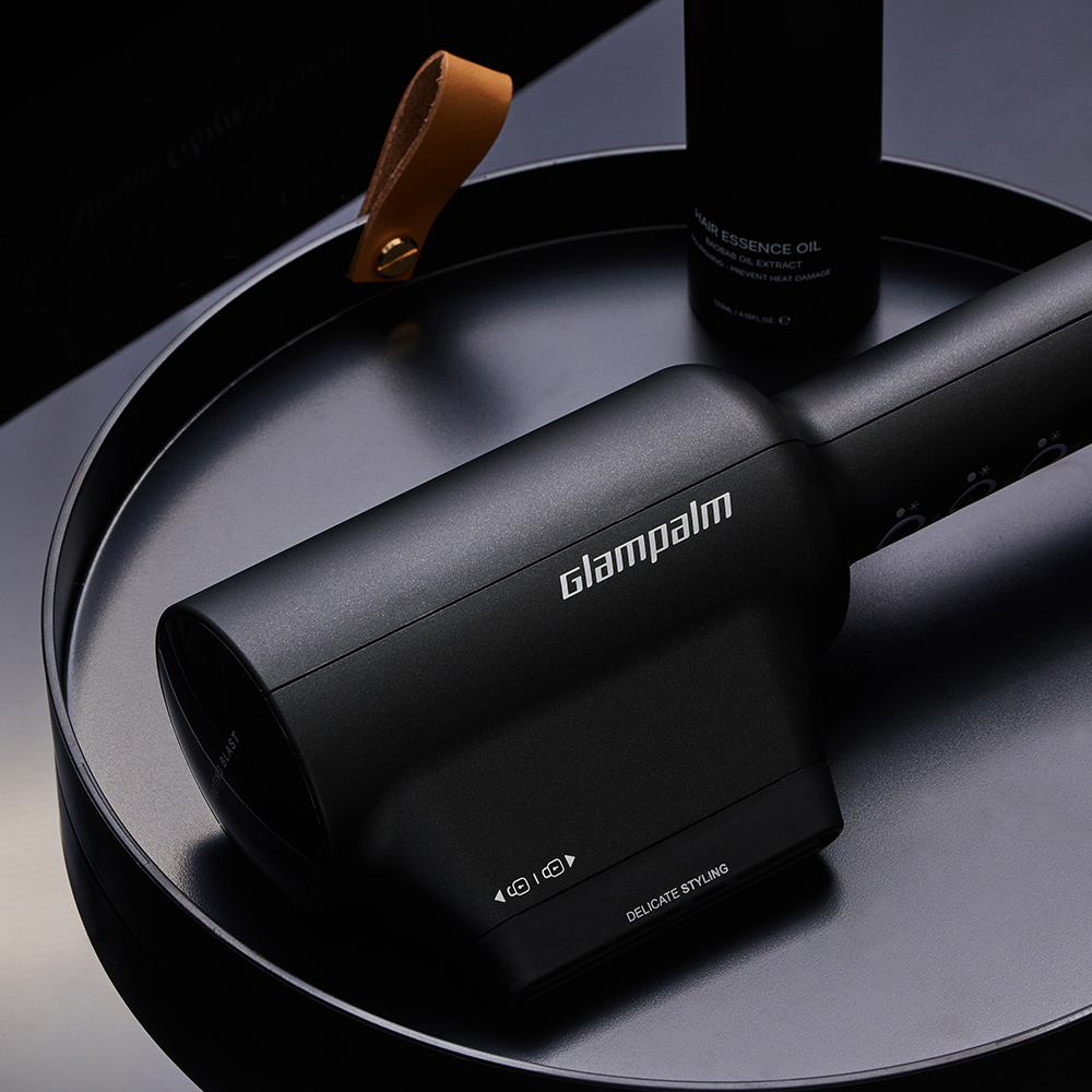 [글램팜] 글램뮤즈 슈팅블라스트 GP717BK (블랙) BLDC 항공모터 헤어 드라이기