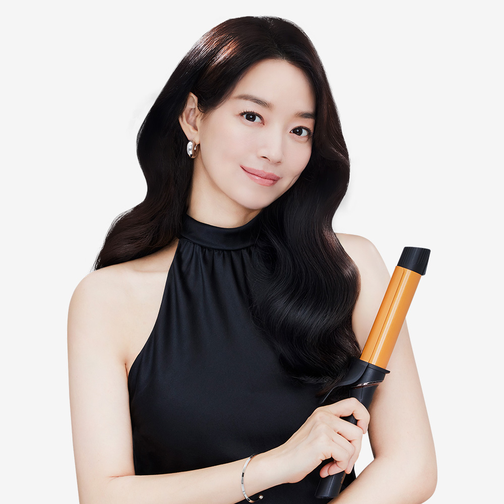 [글램팜] GP628AG 글램뮤즈 컬링 아이롱 봉고데기 오리지널블랙 40mm