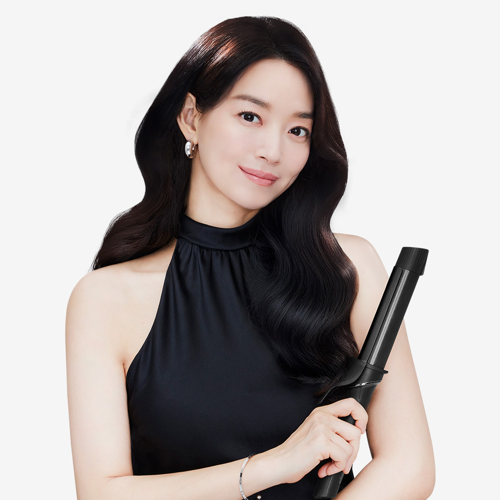 [글램팜] GP628AG 글램뮤즈 컬링 아이롱 봉고데기 40mm 퓨어블랙