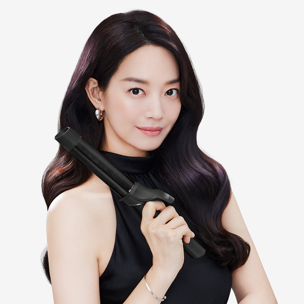 [글램팜] GP628AL 글램뮤즈 컬링 아이롱 봉고데기 36mm 퓨어블랙