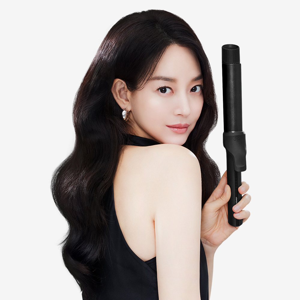 [글램팜] GP628AM 글램뮤즈 컬링 아이롱 봉고데기 32mm 퓨어블랙