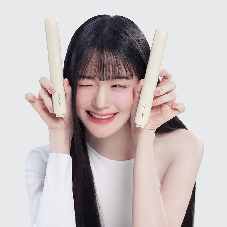 [글램팜] GP105BT 글램시크 OMG(오마이글램) 미들사이즈 고데기 (버터)