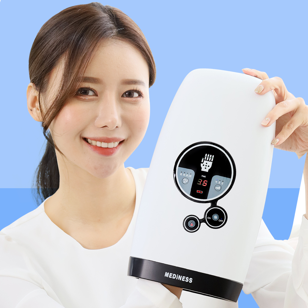 [2024 상반기 쿠팡 손마사지기 BEST]  손마사지기 휴먼터치 온열 지정집중 손 안마기 MVP-7790 등 컬러4종 ★화이트색상 구매 시 쇼핑백 증정★
