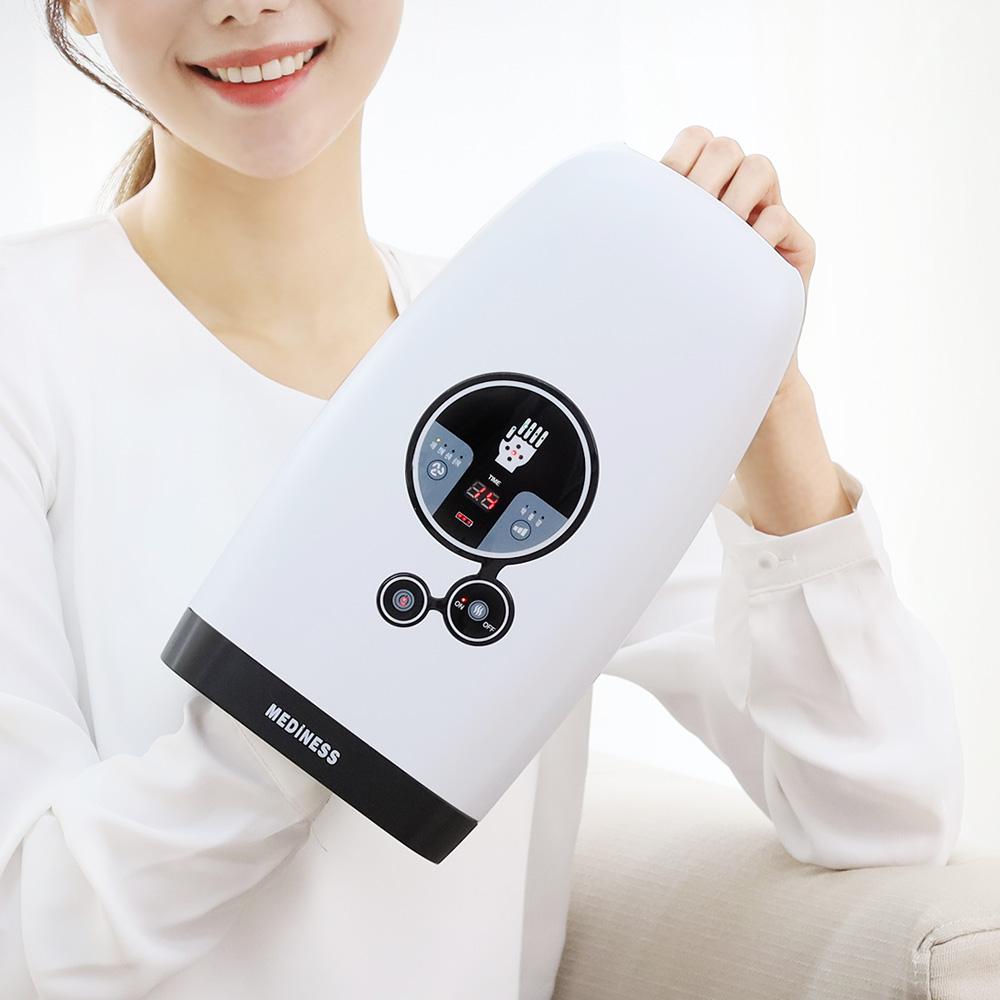 [2025 상반기 쿠팡 손마사지기 BEST]  손마사지기 휴먼터치 온열 지정집중 손 안마기 MVP-7790 등 컬러4종 ★화이트,퍼플 색상 구매 시 쇼핑백 증정★ 상품 이미지 2