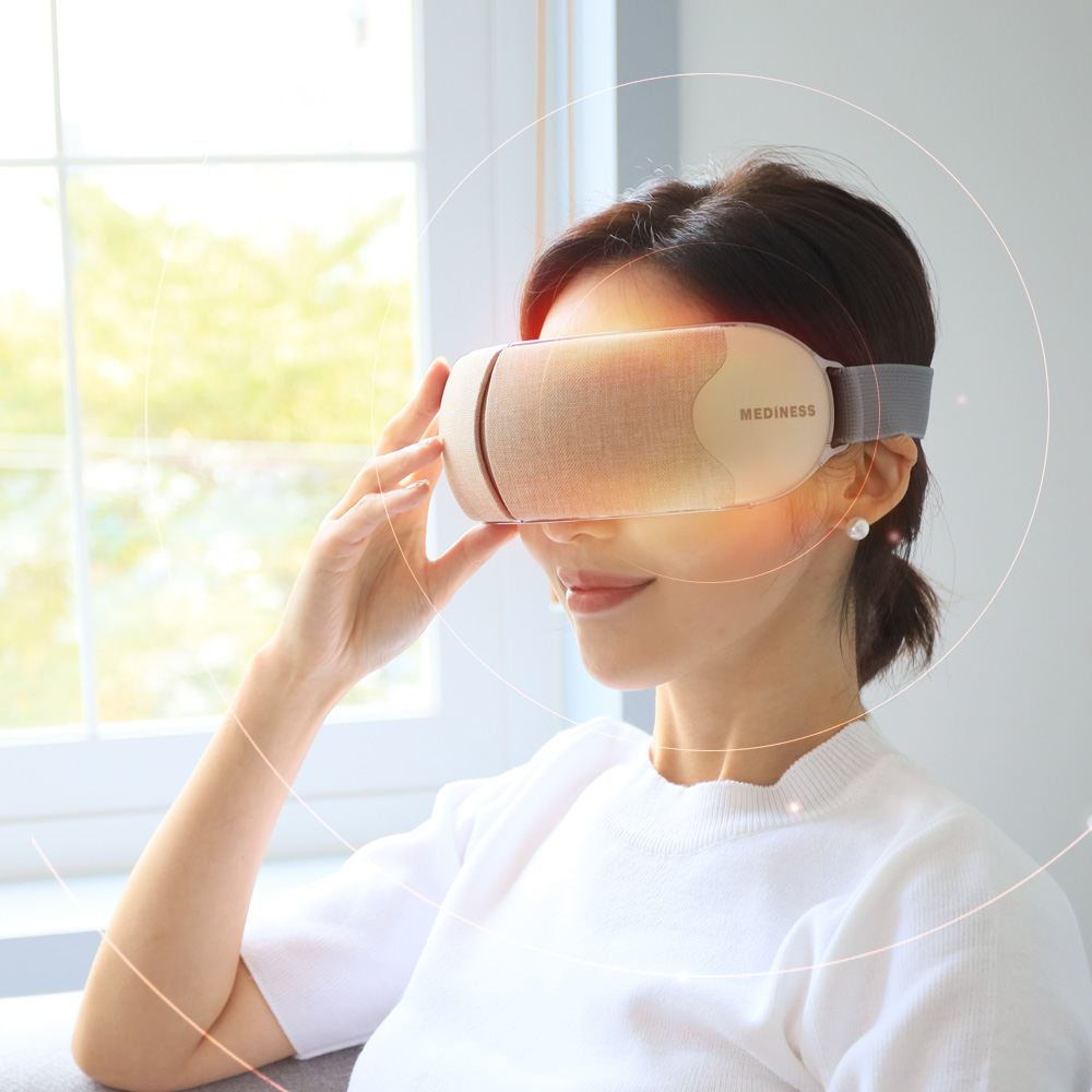 비너스 기네스 온열 무선 눈마사지기