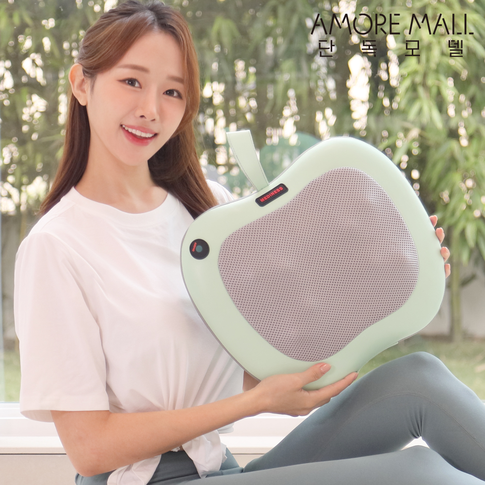 [아모레몰 단독상품] 애플 무선 롤링 목 어깨 베개 쿠션 마사지기 MVP-449 상품 이미지 8