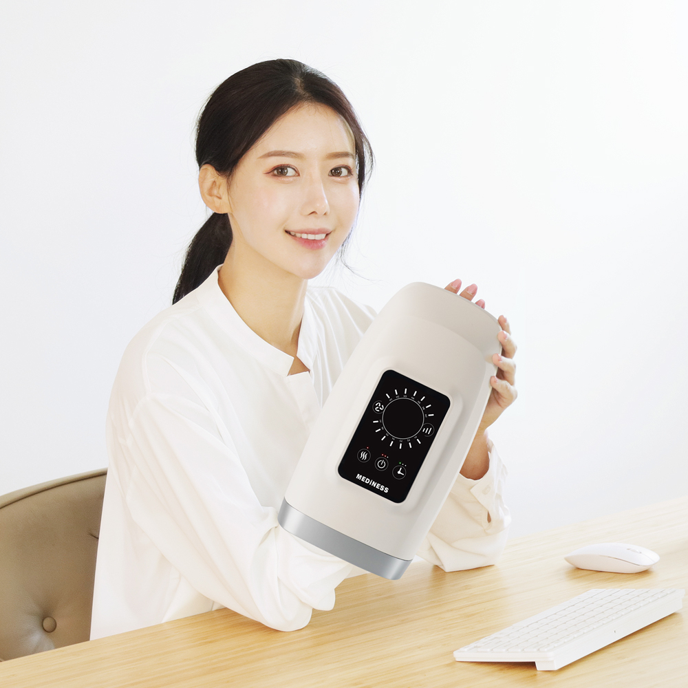 메디니스 오손도손 무선 온열 7단계 조절 안마기 마사지기 MDM-3308