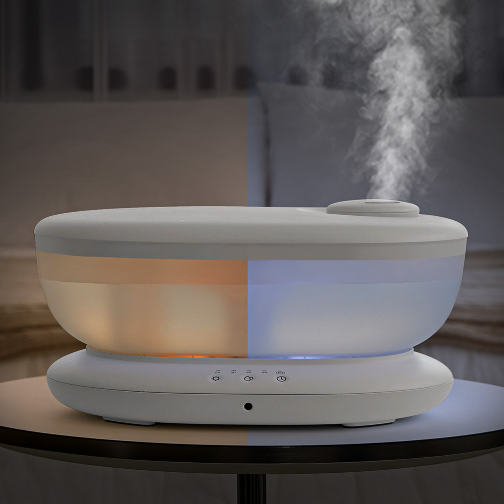 IoT플러스 무드등 미니 가습기 통세척 무드 초음파 소형 원룸 신생아 세척편한 안방
