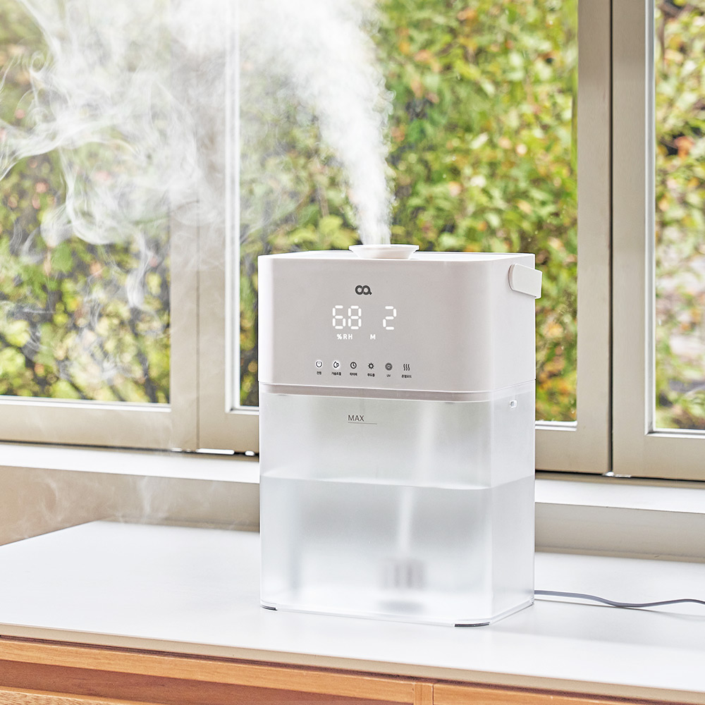 클라젯 7L 가열 복합식 가습기 UV 살균 대용량 자동 습도조절 신생아 유아 사무실