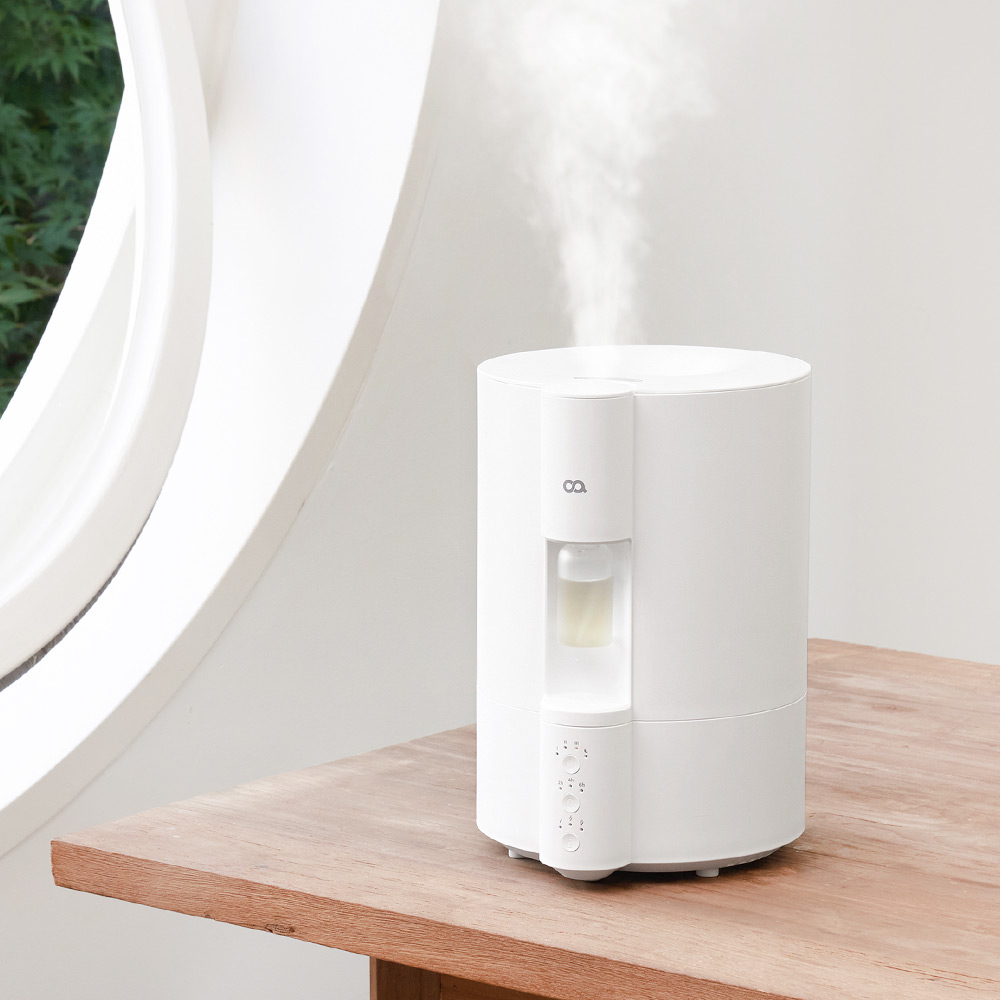 디퓨저 가습기 4L 대용량 초음파 아로마 통세척 비염 거실 원룸 세척편한 무소음