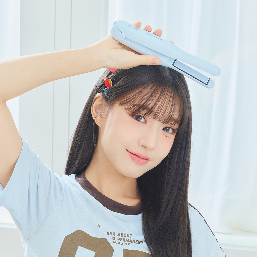 무선 고데기 미니 매직기 볼륨 헤어 앞머리 판 고데기 상품 이미지 3