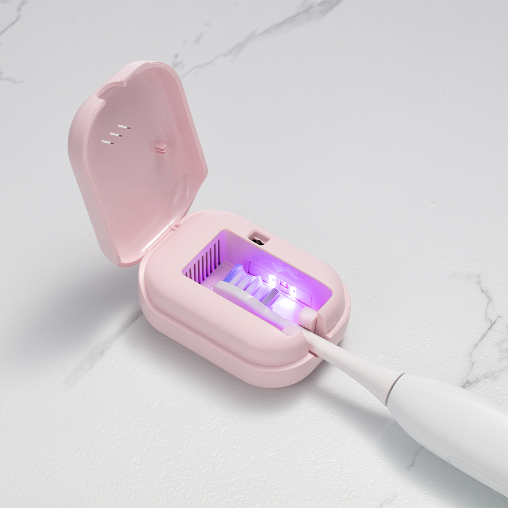 클린이퓨어PRO 휴대용 칫솔살균기 바람건조 고온히팅 유선 무선 겸용 UVC LED 살균 상품 이미지 5