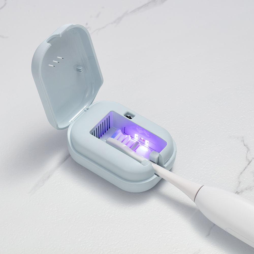 클린이퓨어PRO 휴대용 칫솔살균기 바람건조 고온히팅 유선 무선 겸용 UVC LED 살균 상품 이미지 6