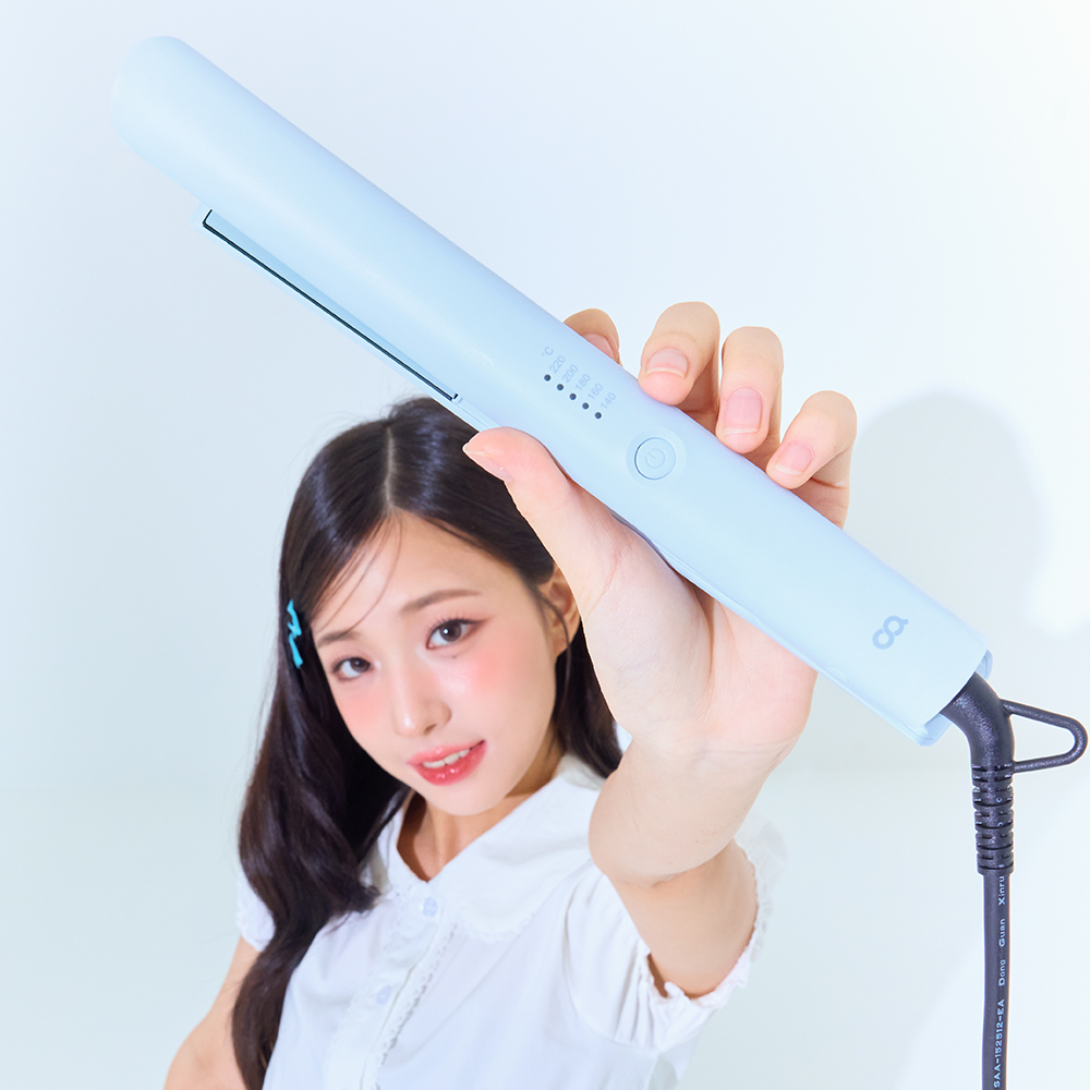 베이직 판 세라믹 고데기 앞머리 헤어 단발 고대기