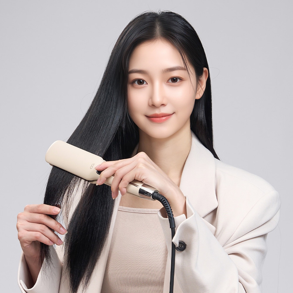 와이드고데기 판세라믹 스트레이트 매직기 앞머리 헤어 고대기