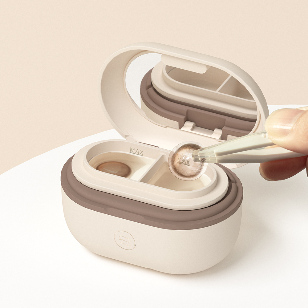 클리어 휴대용 무선 초음파 렌즈세척기