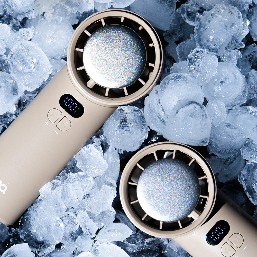 아이스볼트맥스 휴대용 미니 급속 냉각 이중쿨링 BLDC 핸디 선풍기