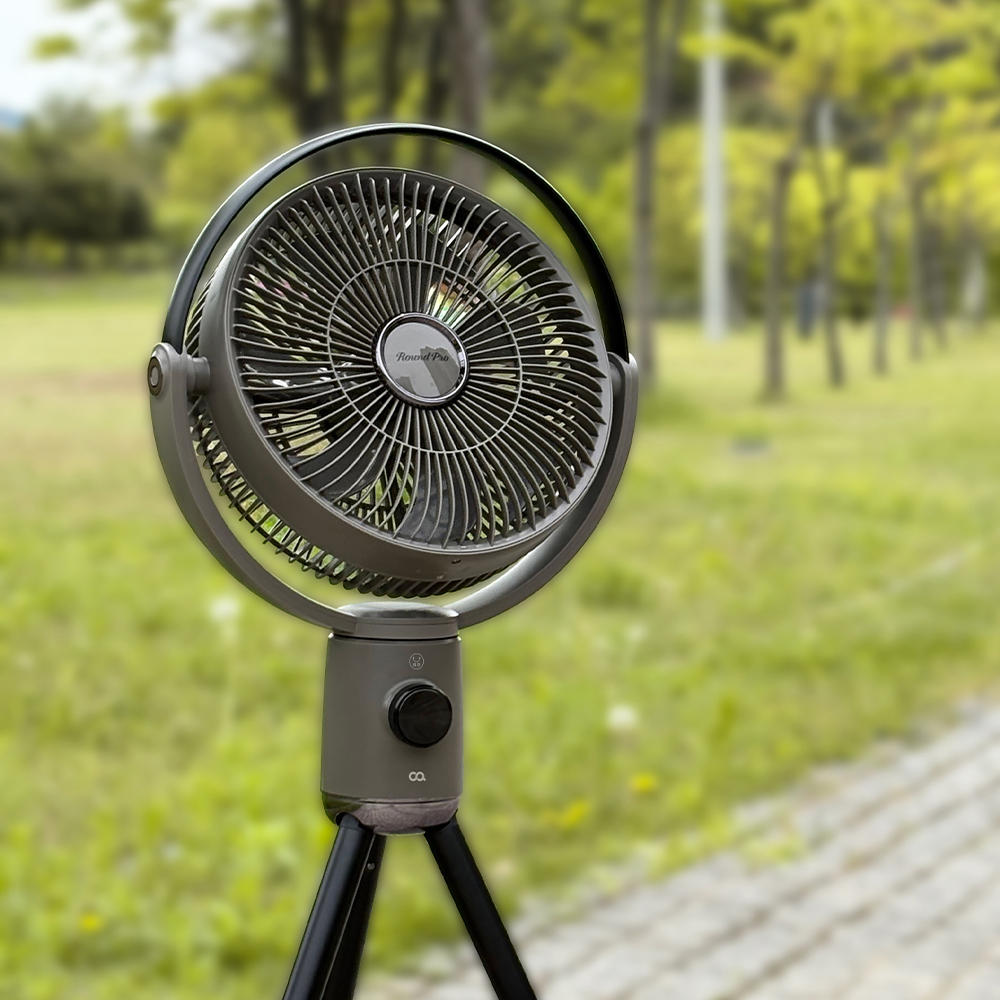 라운드PRO 무선 써큘레이터 BLDC 모터 저소음 자연풍 리모컨 휴대용 선풍기 상품 이미지 5
