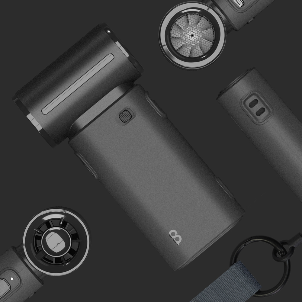 슈퍼젯 핸디팬 미니 무선 휴대용 핸디 핸드 손 선풍기 USB 야외용 캠핑 초강력 손풍기 상품 이미지 2