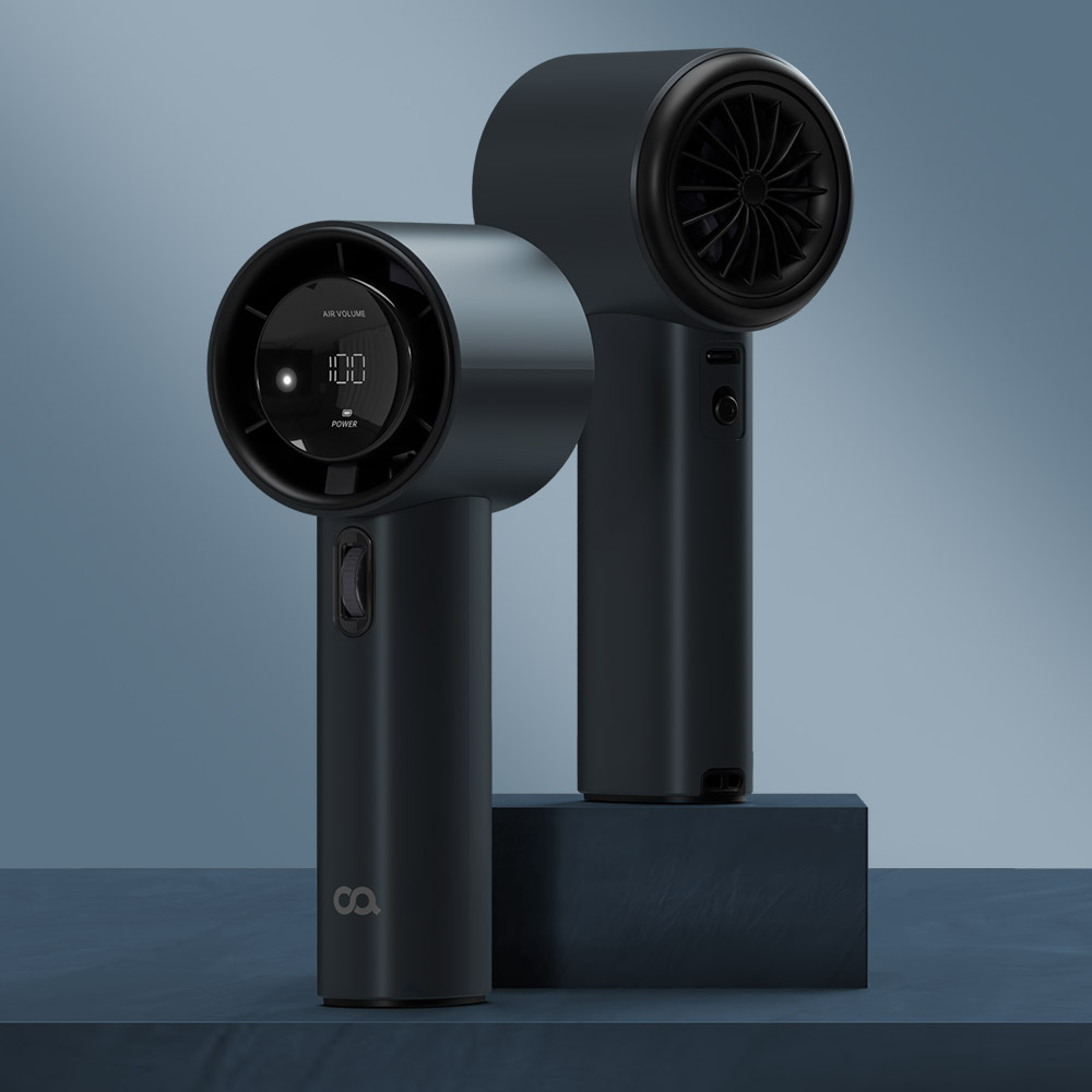 터보젯 휴대용 미니 무선 손 선풍기 초강력 100단 저소음 핸디 핸드 캠핑 손풍기