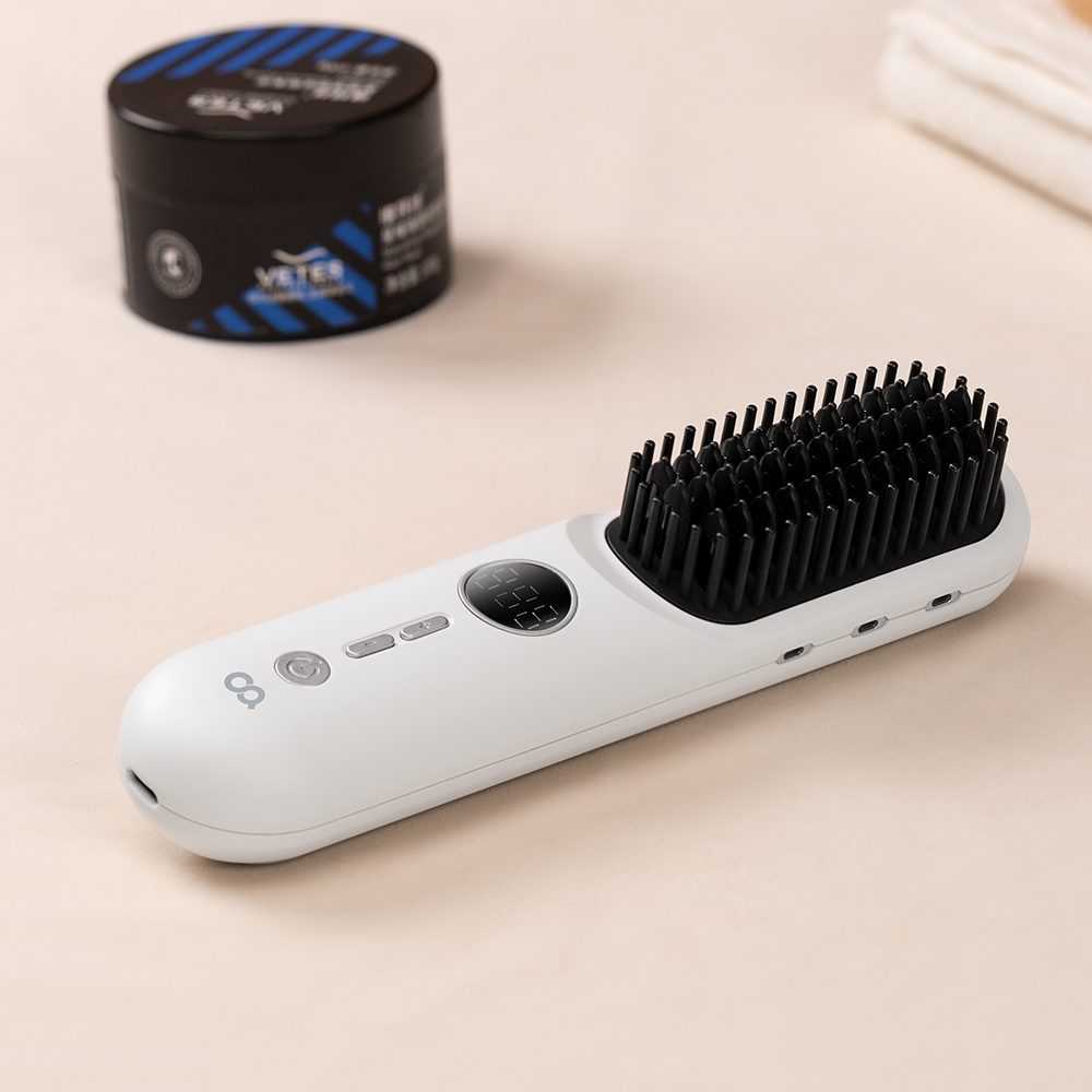 볼륨업 무선 빗 고데기 휴대용 미니 볼륨 고대기 헤어 매직기